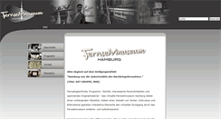 Desktop Screenshot of fernsehmuseum-hamburg.de